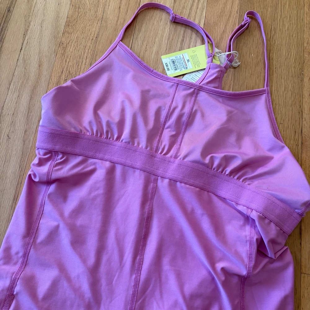 Flex Strappy Dress With Built In Shorts Liner Purple Racerback | All In Motion - Picture 14 of 16
